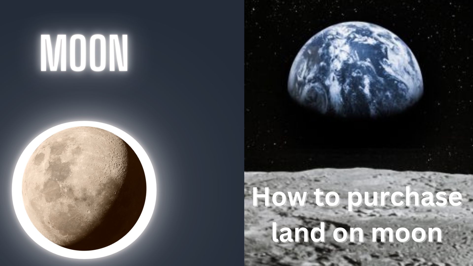 How to purchase land on moon | The Lunar Registry| Guide to Purchasing Lunar Land