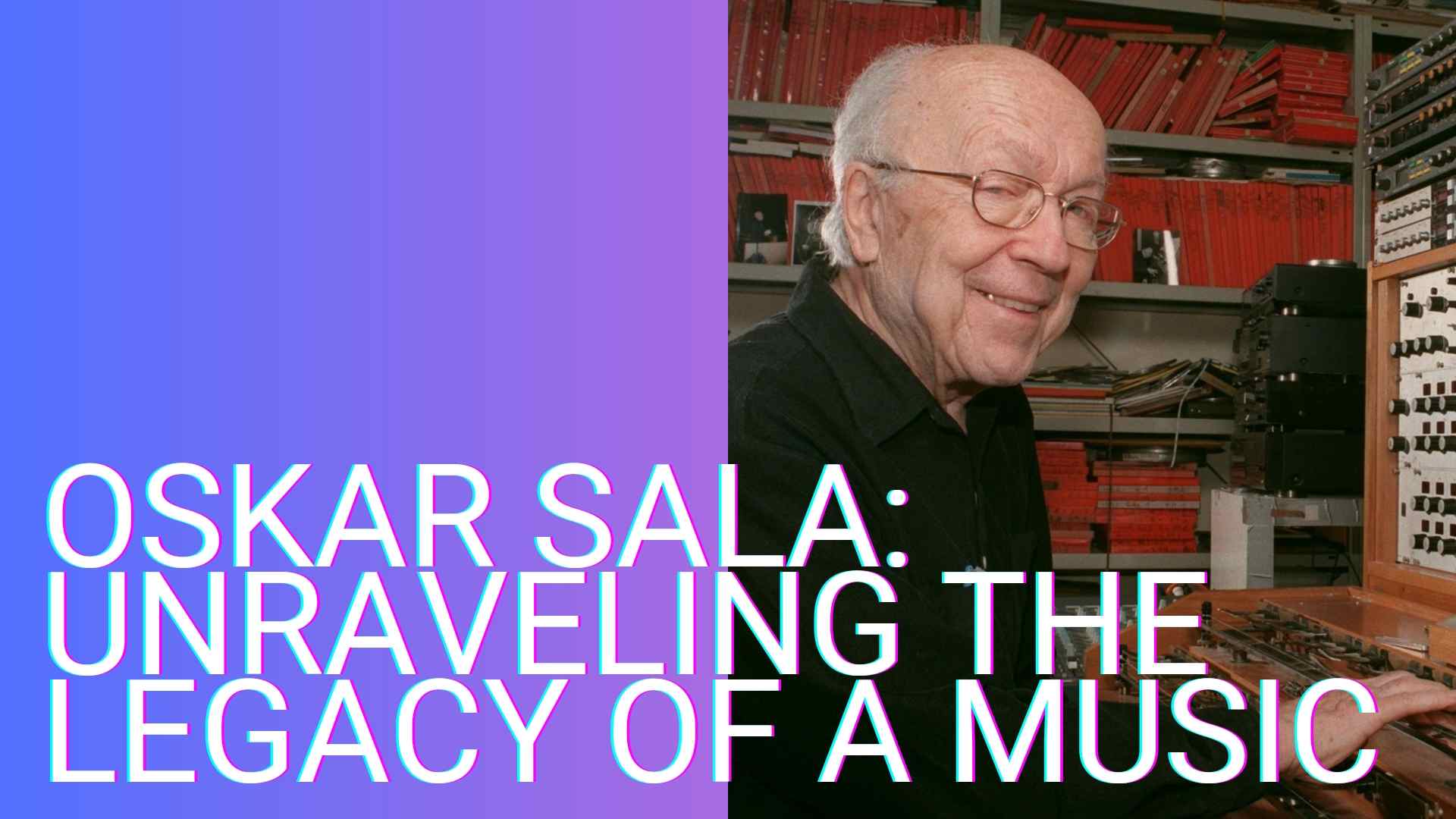 Oskar Sala: Celebrating the German Electronic Music Pioneer on His 112th Birth Anniversary